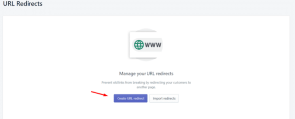 יצירת URL רידיירקט