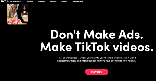 tiktok for business