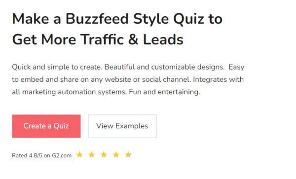 BuzzFeed Quiz Builder